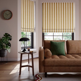 Elements Stripe Linen Look Made to Measure Roman Blind