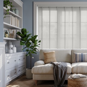 Made To Measure 50mm Slats Grey Taped Venetian Blind