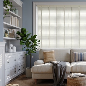 Made To Measure 50mm Slats White Taped Venetian Blind