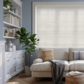 Made To Measure 50mm Slats White Textured Venetian Blind