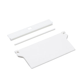 Pack of Five Vertical Blind Hangers and Weights